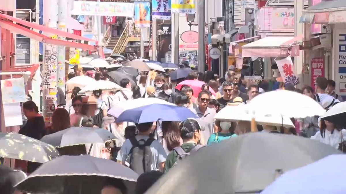 東京は「最も暑い7月」に　19年ぶり月の平均気温1位を更新　気象庁