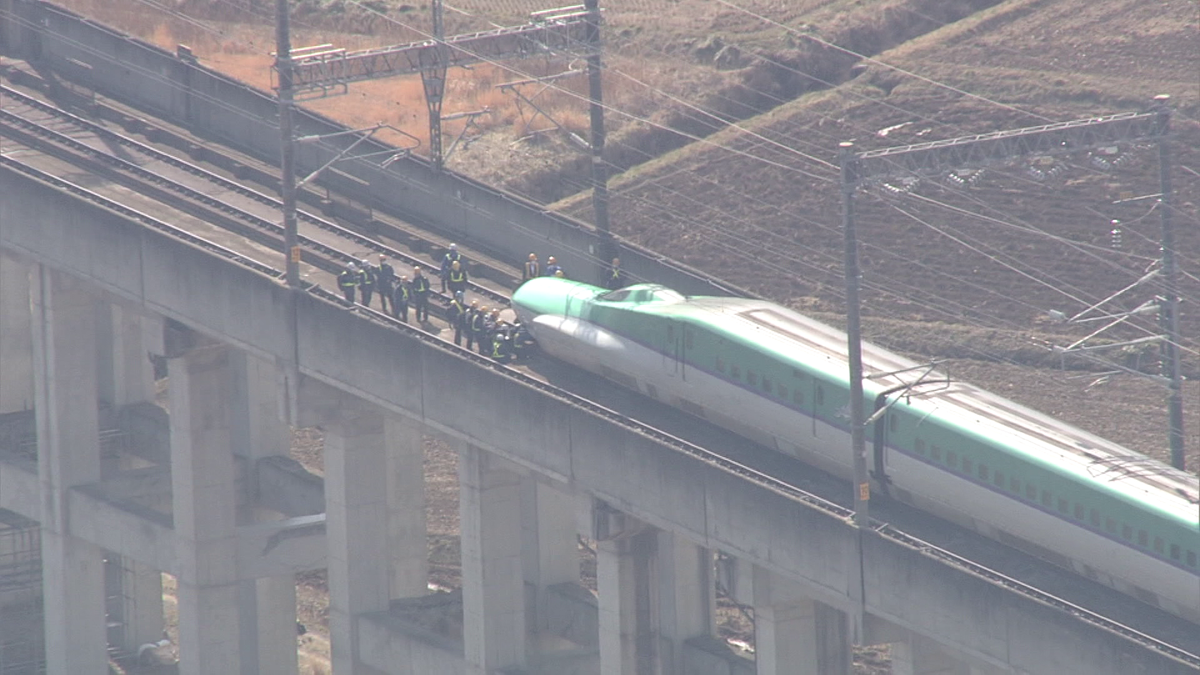 福島県沖の地震から約1年　JR東日本“新幹線の地震対策”概要発表　新たな脱線防止装置の導入を検討