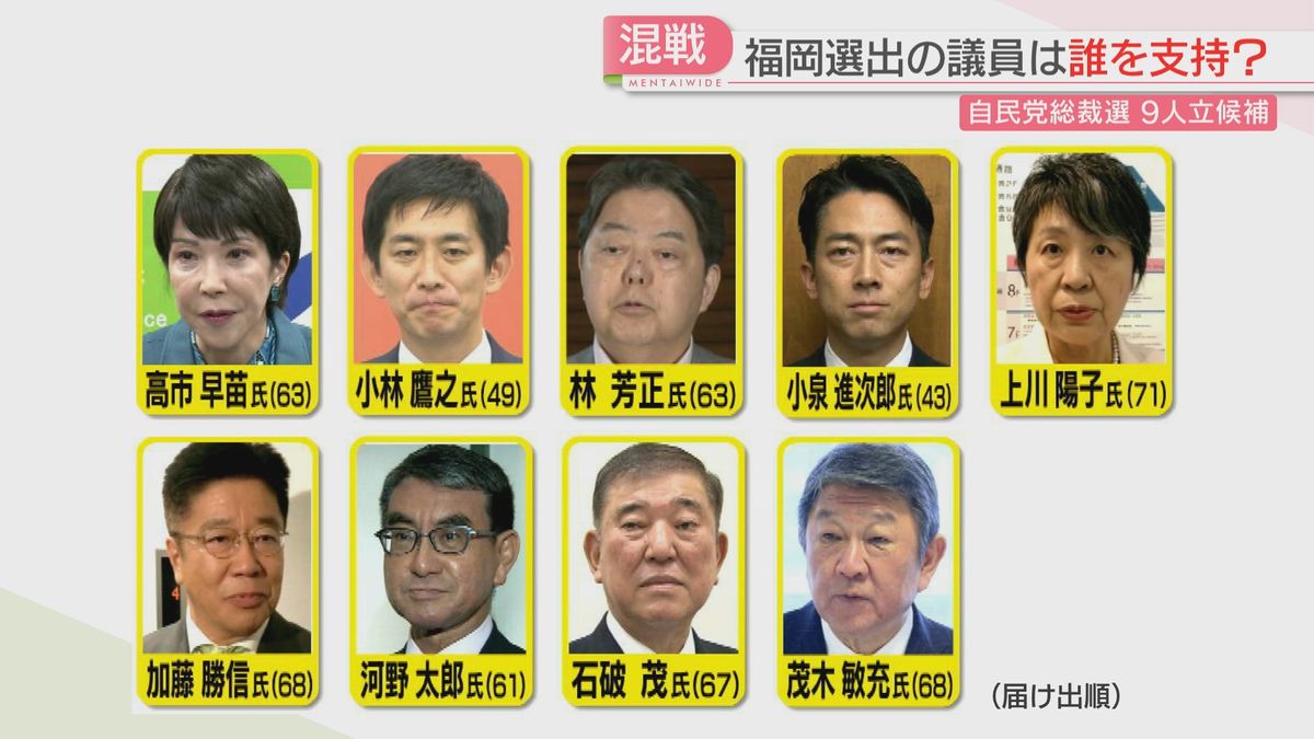 過去最多の9人が立候補