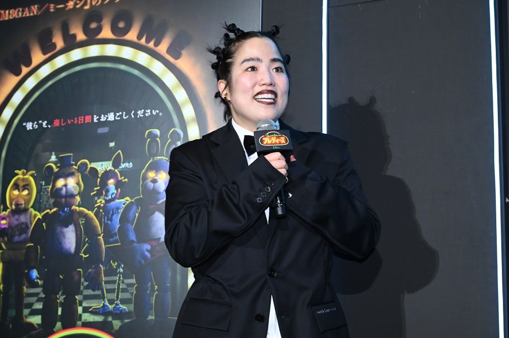 ゆりやんレトリィバァ「映画監督もやってみたい」　ハリウッドホラー界の鬼才に猛アピール