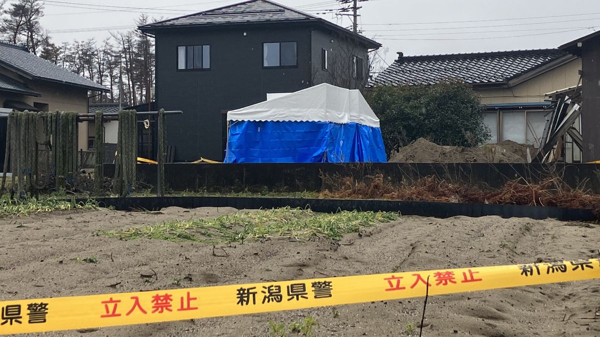 【速報】聖籠町の空き家付近から遺体発見　行方不明になっていた７０代男性の捜査の過程で遺体見つかる　事件に巻き込まれた可能性　県警が死体遺棄事件として捜査本部設置　《新潟》