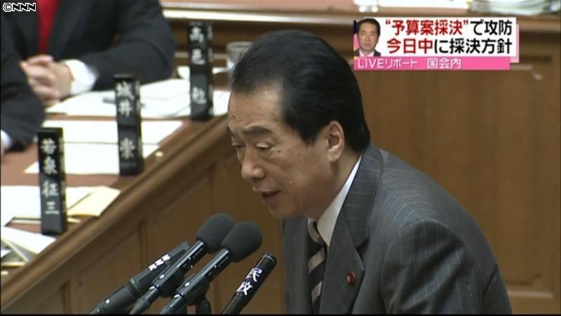 予算案採決で攻防　与党は２８日中に採決へ