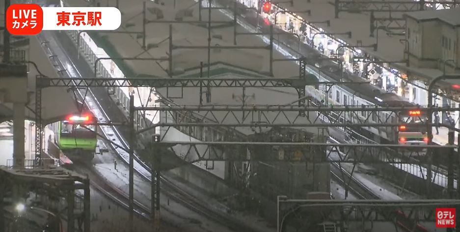 関東で雪　交通への影響は（午後６時）