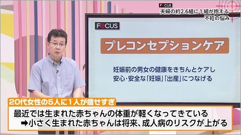 若い女性の「痩せ」に警鐘　「小さく生まれてきた赤ちゃんは大人になった時の成人病のリスクが上がる」若年世代対象の「プレコンセプションケア」の動き