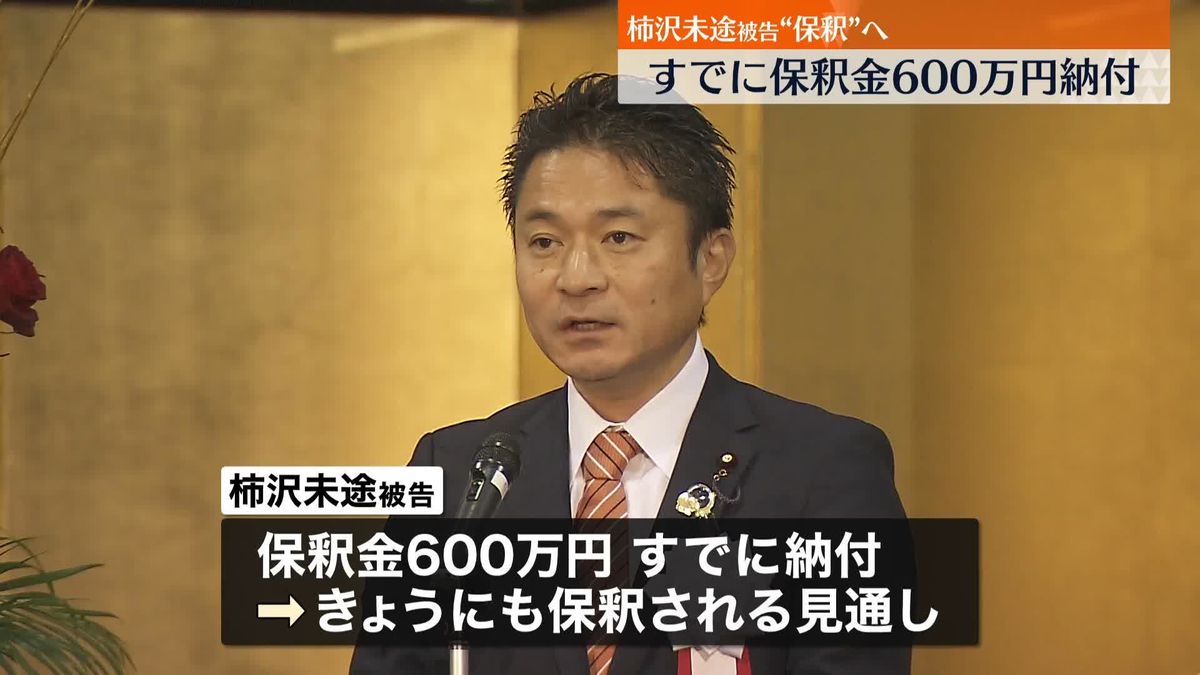 衆議院議員・柿沢未途被告“保釈”へ　すでに保釈金600万円を納付