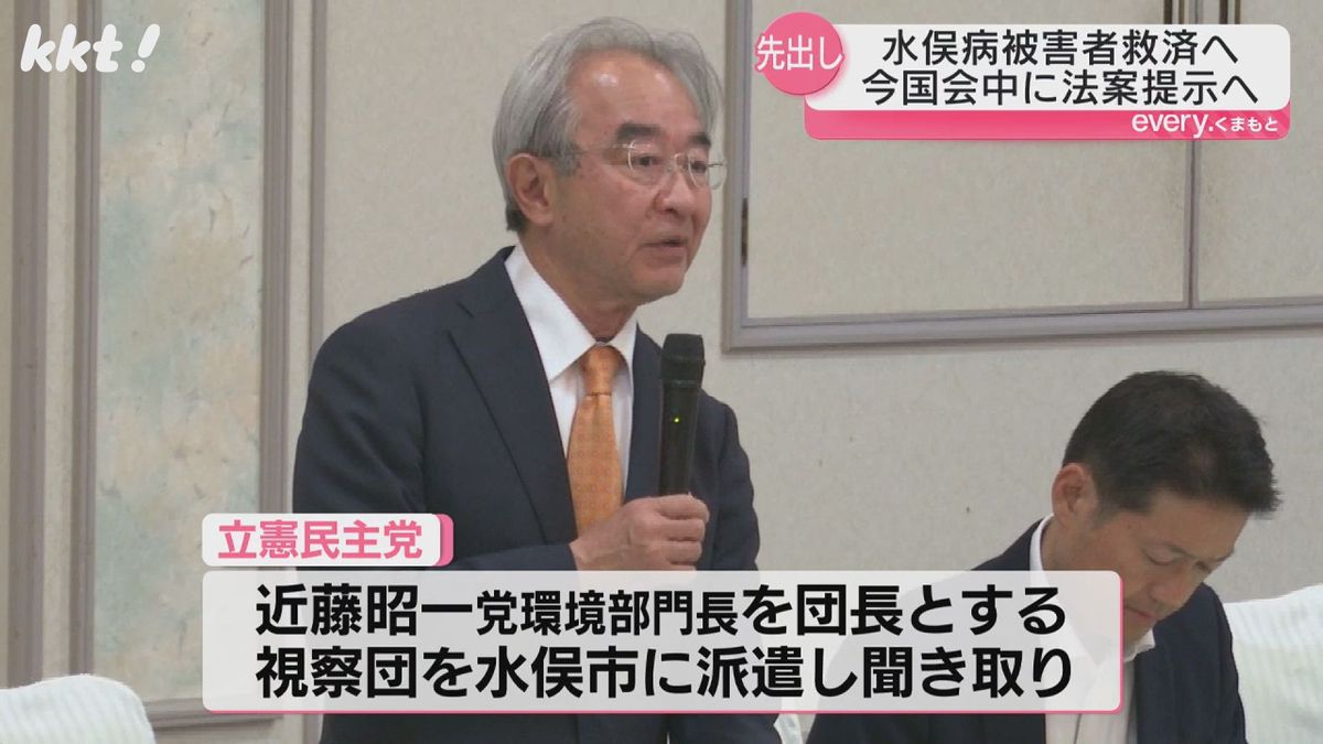 立憲民主党 近藤昭一党環境部門長