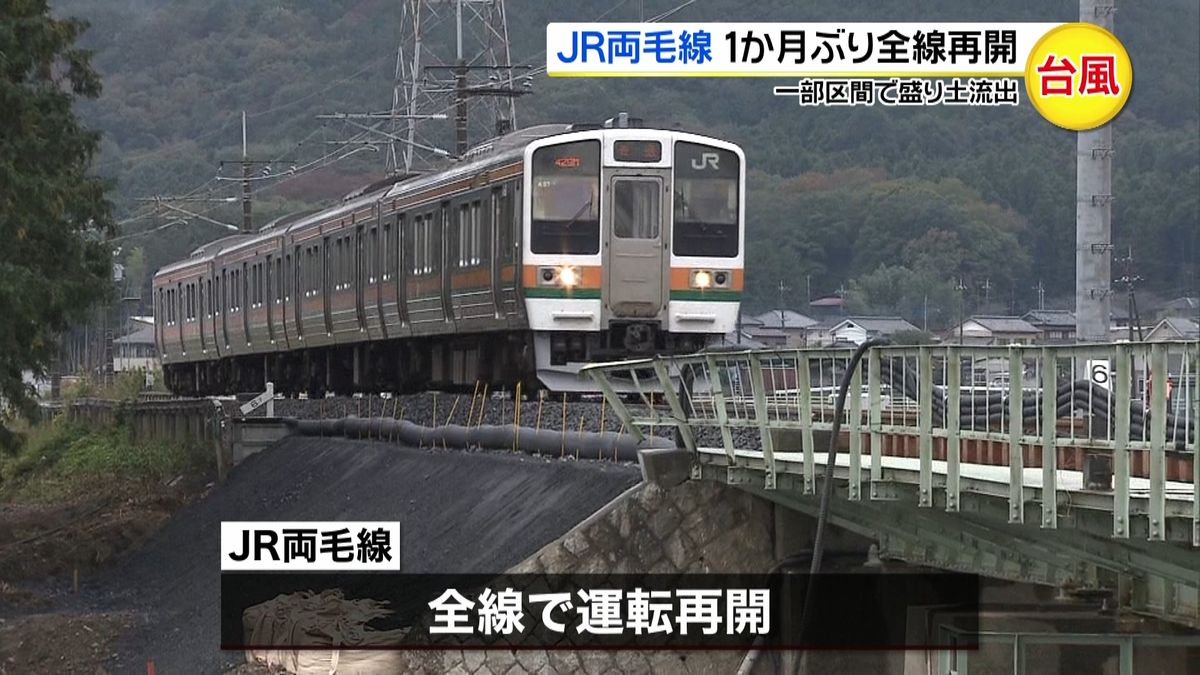 ＪＲ両毛線 約１か月ぶりに全線で運転再開（2019年11月10日掲載）｜日テレNEWS NNN