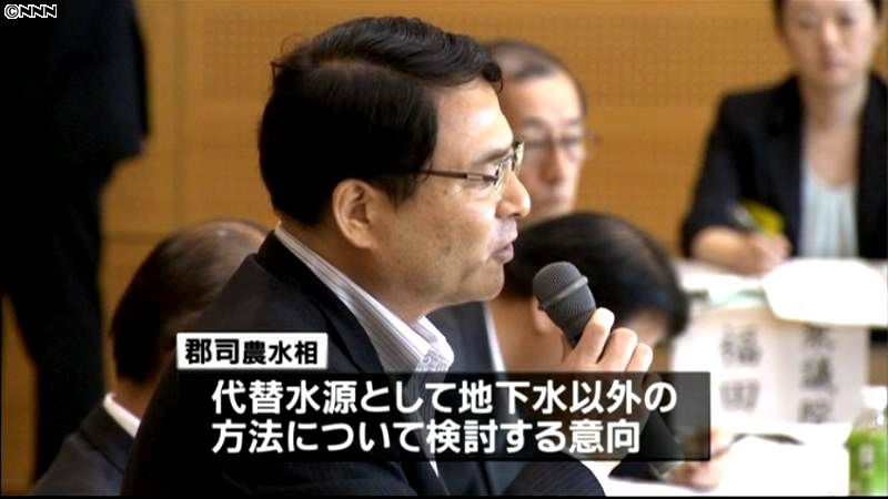 諫早湾開門　農水相が長崎・佐賀で意見交換