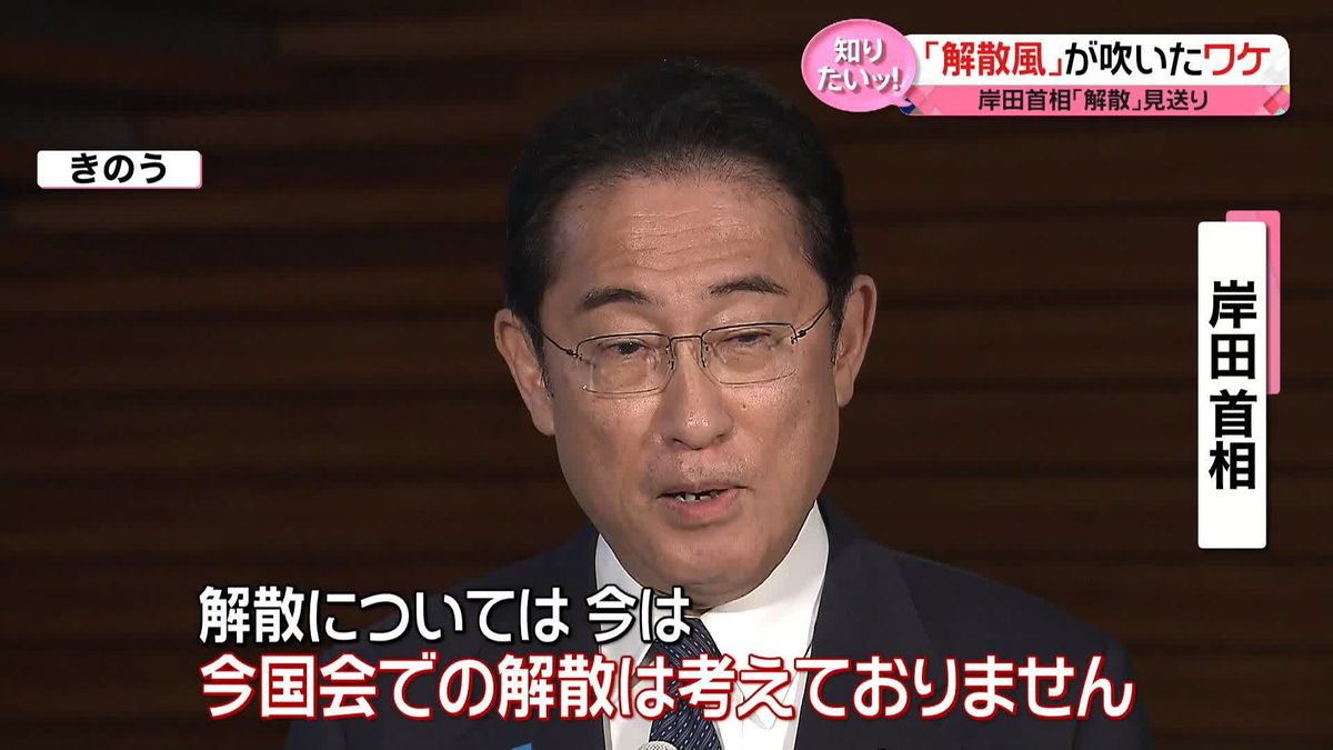 【解説】解散見送り…支持率低下に自公“亀裂”も影響？　今後は臨時国会冒頭が“ベスト”？