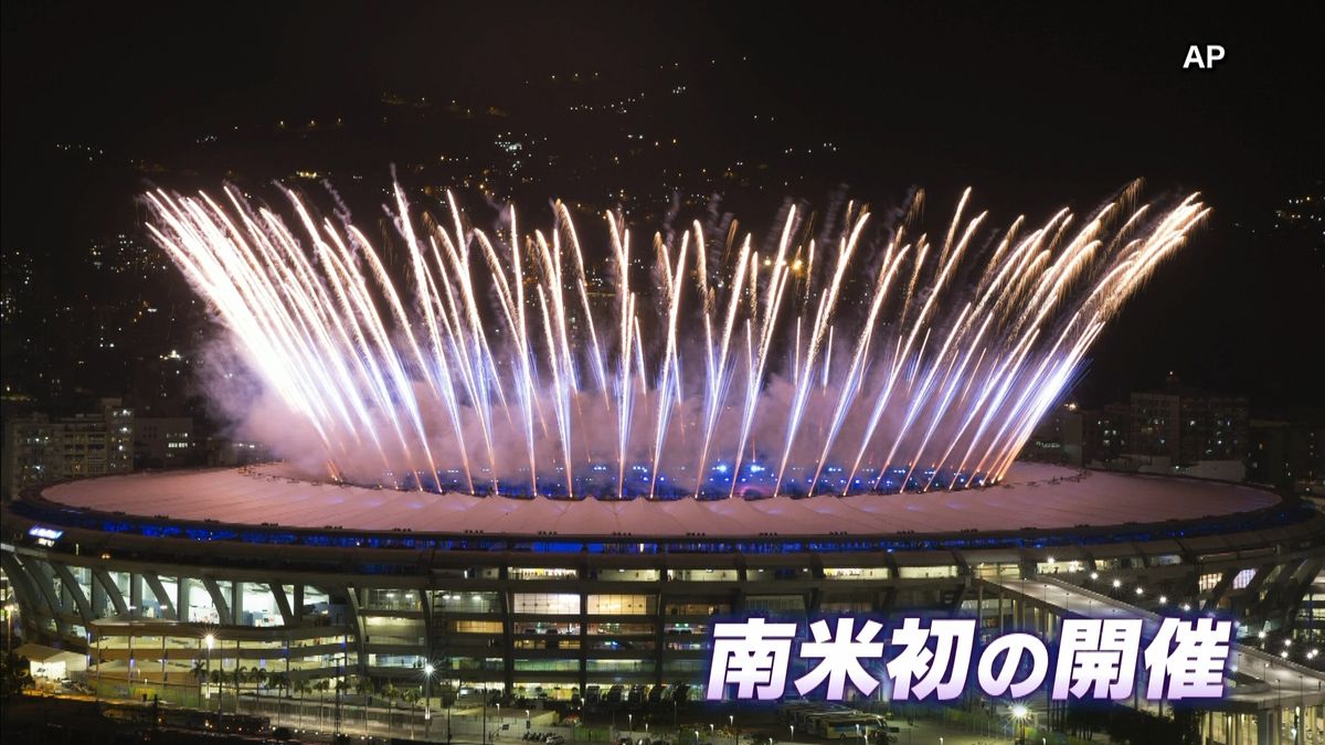 リオ五輪開幕　日本の旗手は右代啓祐選手