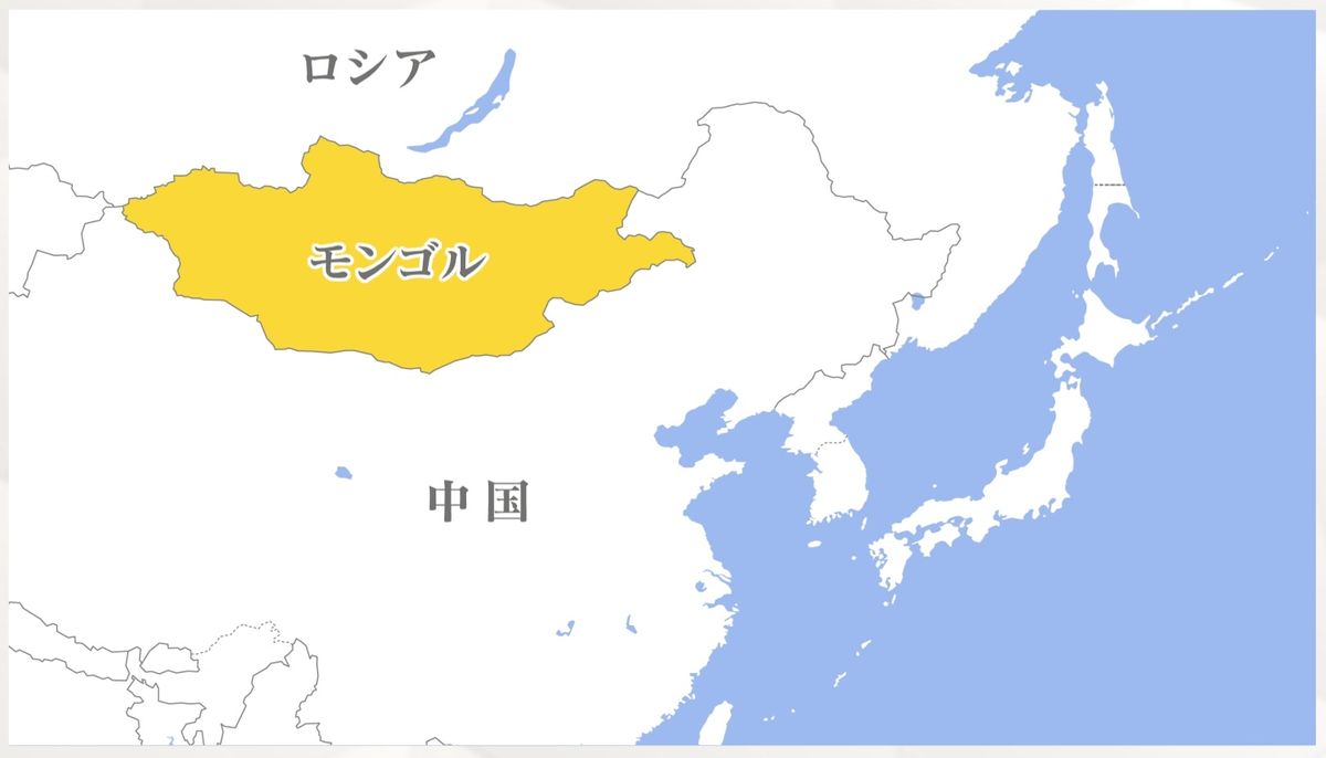 モンゴル地図