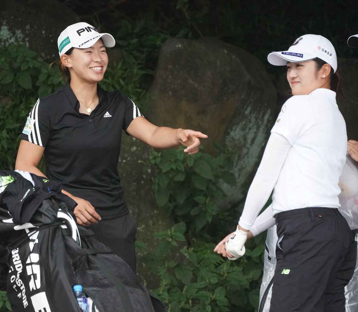 渋野　初日は７位　稲見に脱帽「仏です」