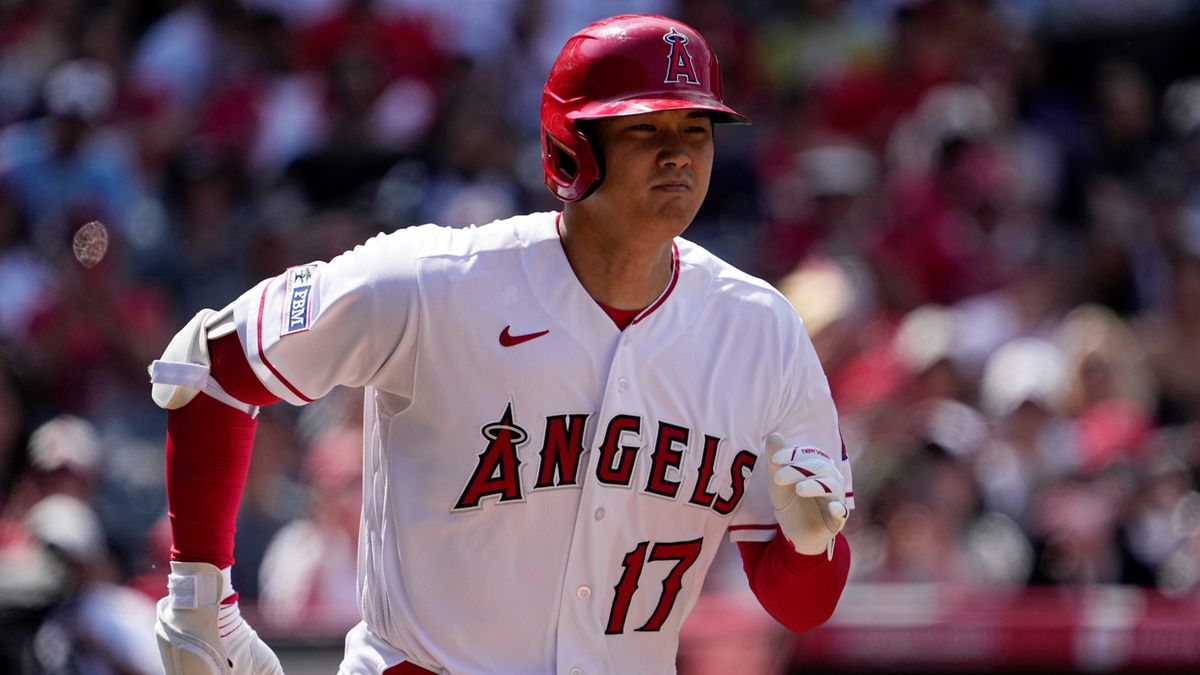 3打数1安打のエンゼルス･大谷翔平選手(写真:AP/アフロ)