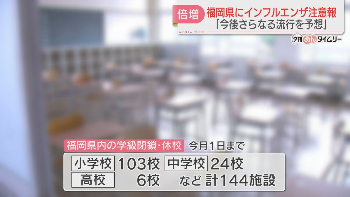 学級閉鎖など相次ぐ