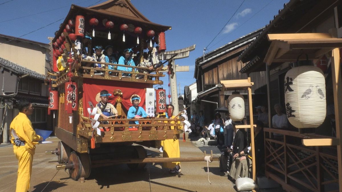 若狭に秋の訪れを告げる「放生祭」始まる　小浜市内は活気