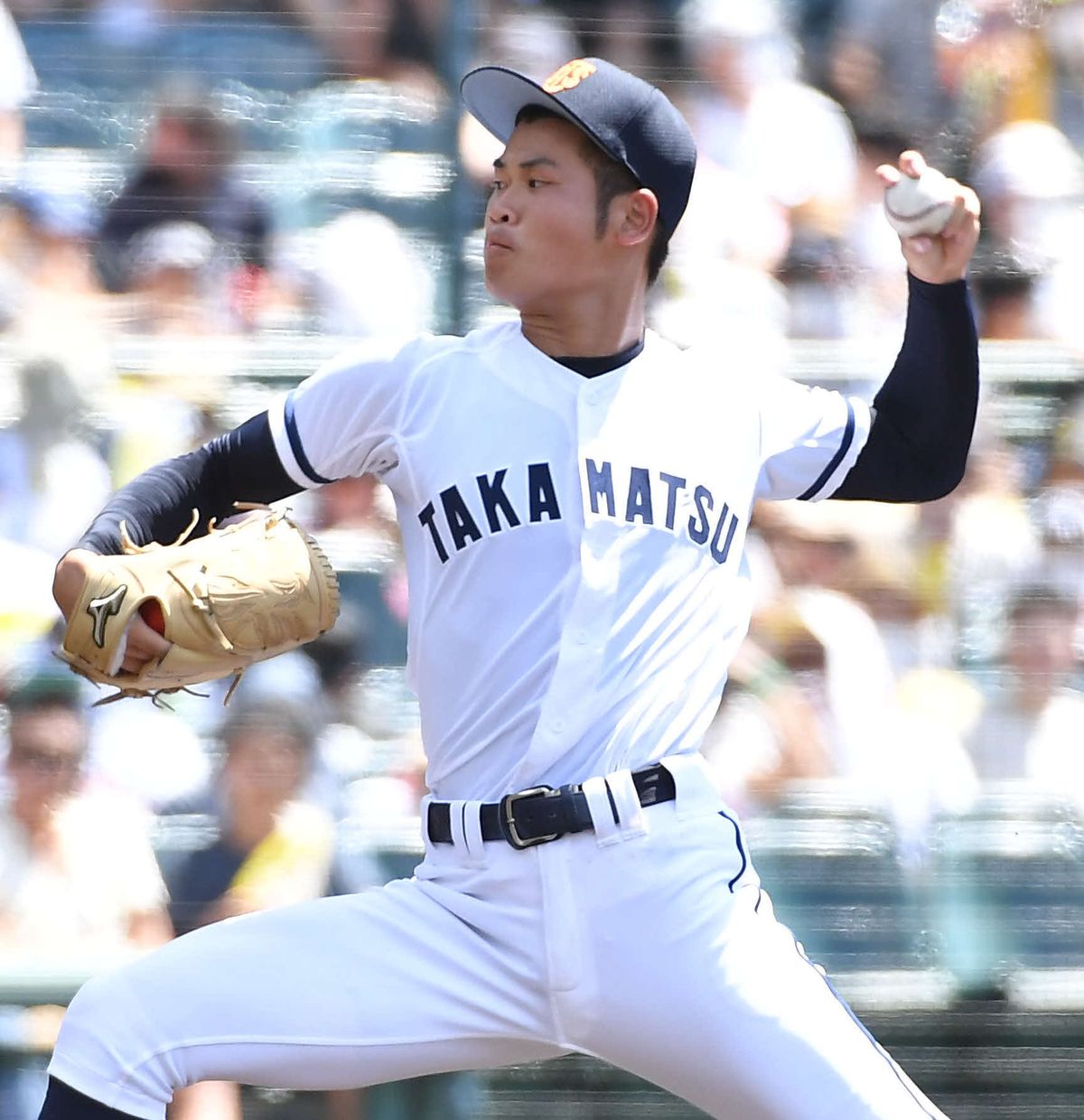 【夏の甲子園】「今日は90点」高松商・渡辺和大1失点17イニング連続無四球 接戦制し52年ぶり8強入り