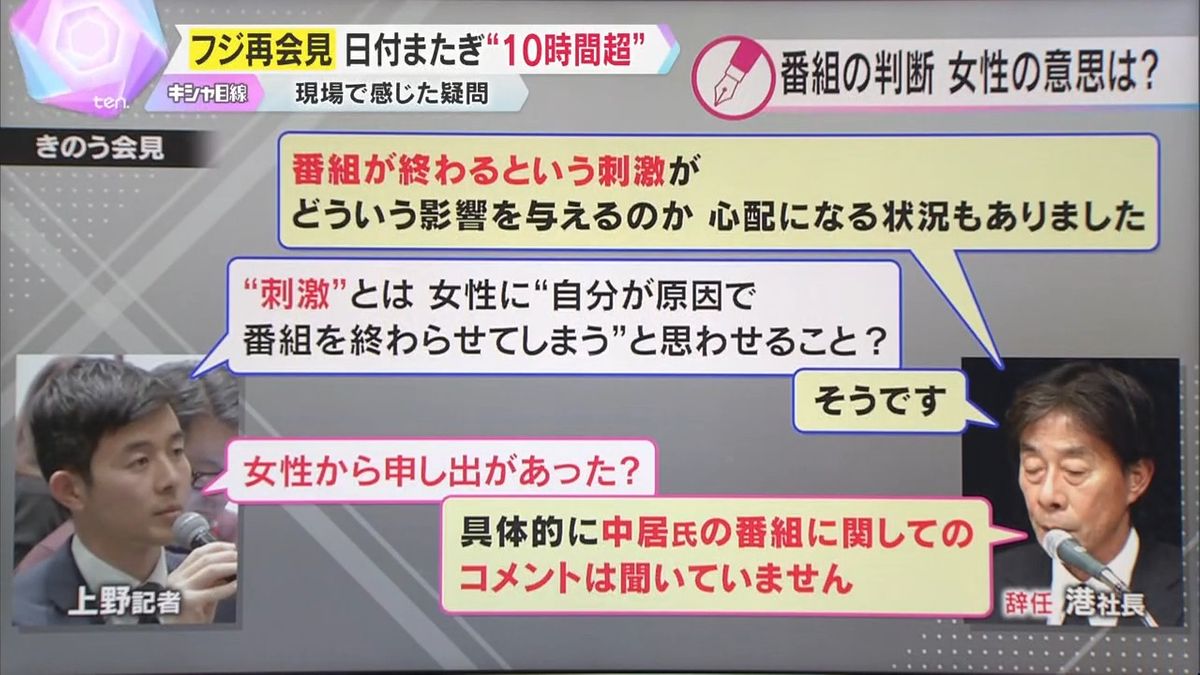 言い訳のように感じた港氏の説明