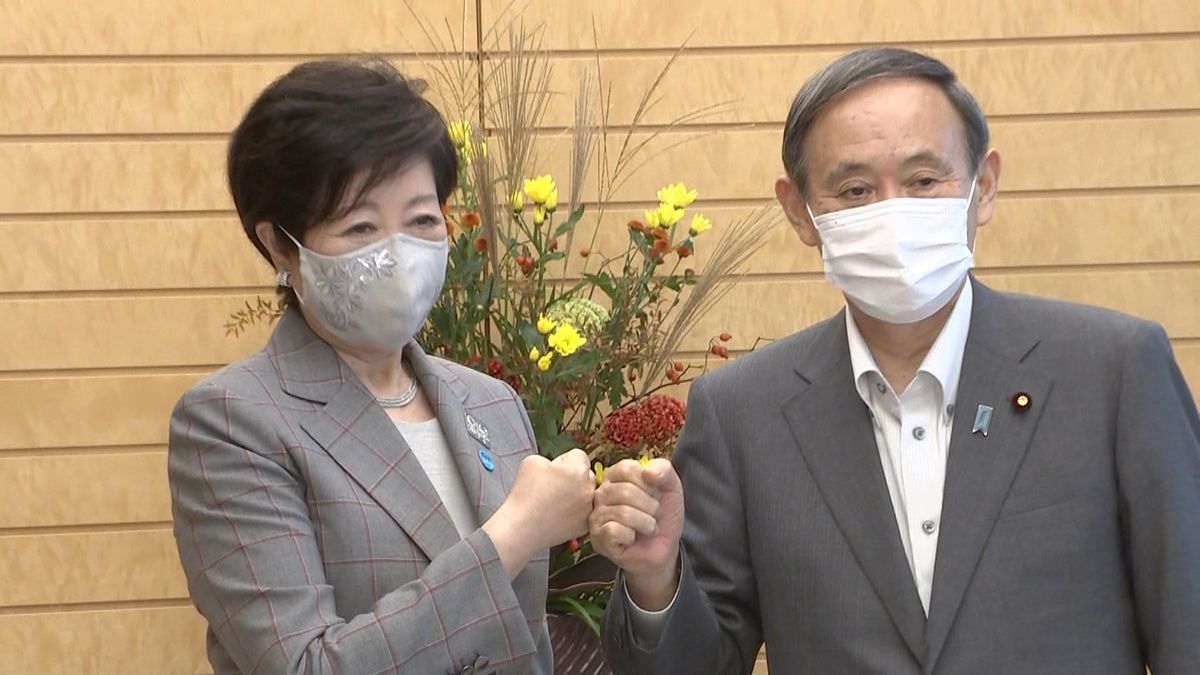 菅首相と小池知事が会談　五輪など連携確認