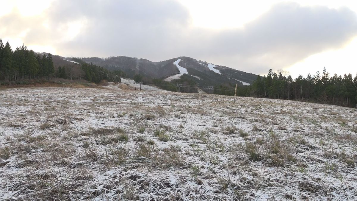 今季一番の冷え込み 奥越では積雪も 体調管理に注意を