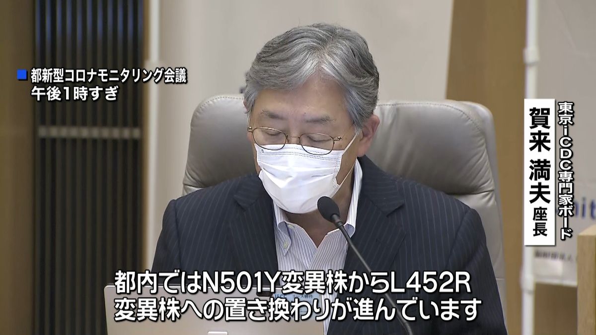 都の分析会議「早期に第３波超える可能性」