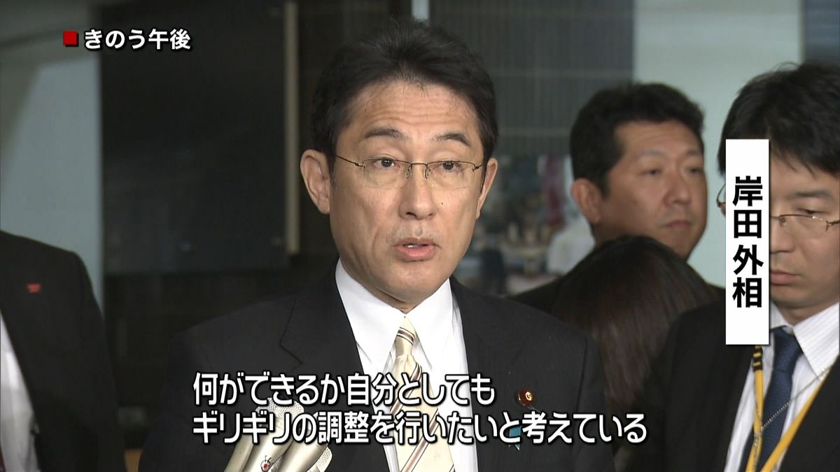 “慰安婦問題”妥結に向け２８日に外相会談