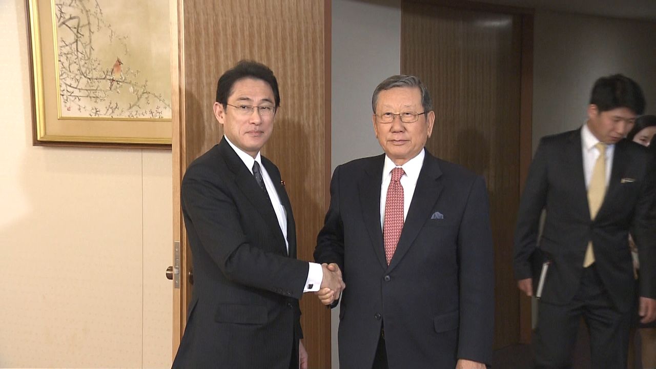 北“ミサイル”で岸田外相と韓国大使が会談