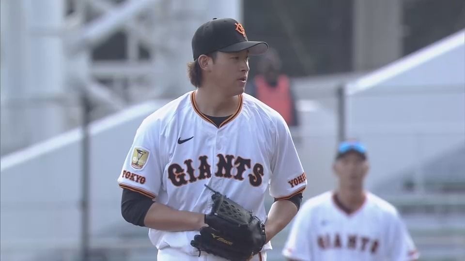 「カーブでストライクが取れれば」巨人・堀田賢慎　練習試合登板で1回無失点も反省の弁