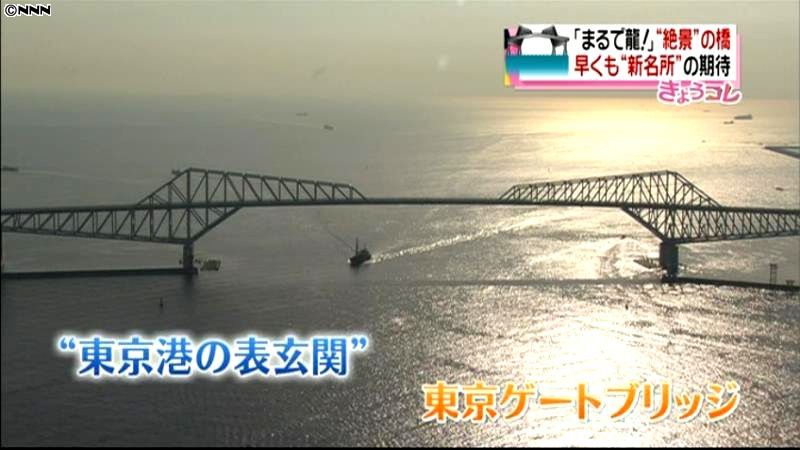 “東京港の表玄関”東京ゲートブリッジ公開