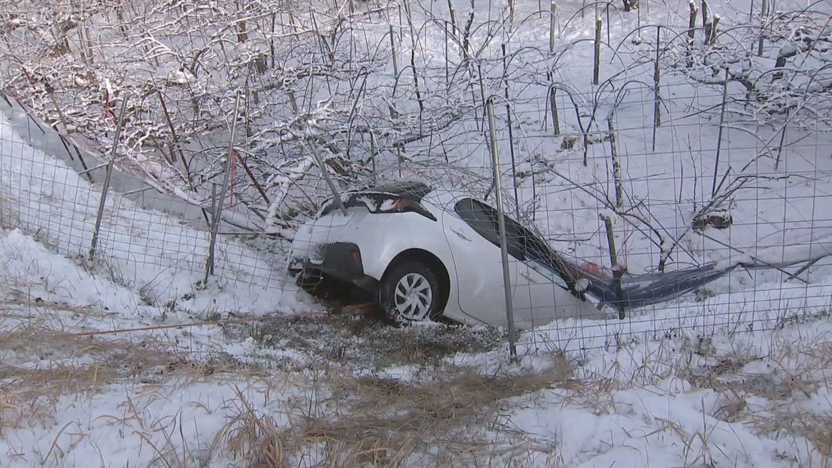 大分県内「警報級」の大雪となる可能性も　日田市で視界不良により車の転落事故が発生