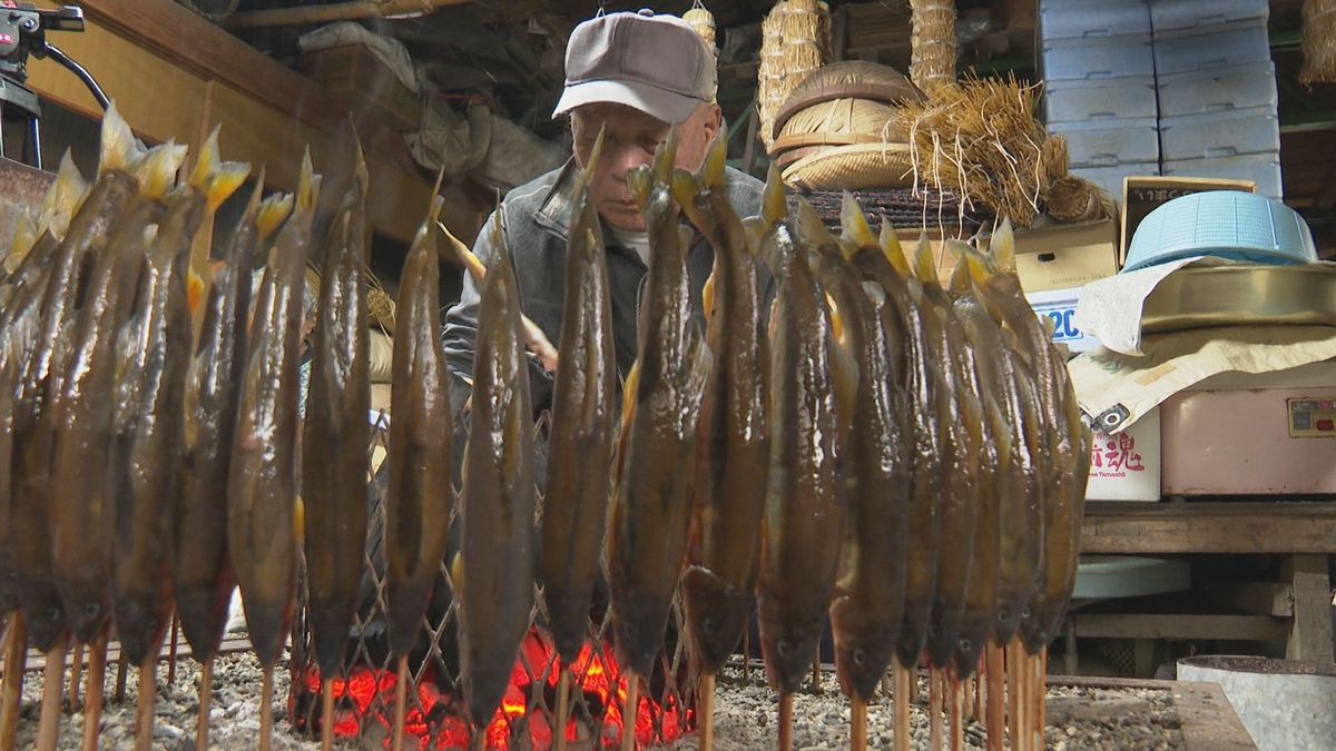 このダシのお雑煮は最高！大洲　伝統の「焼き干し鮎」づくり盛んに【愛媛】