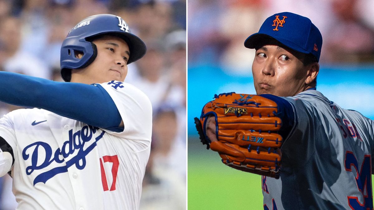 大谷翔平選手と千賀滉大投手(写真：USA TODAY Sports/ロイター/アフロ)(写真：AP/アフロ)