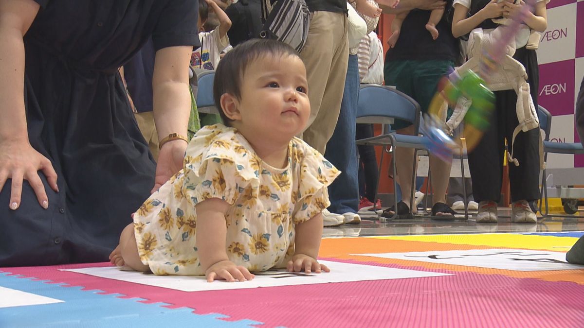 鹿児島県民共済杯 ＫＹＴキバレ!赤ちゃんハイハイ選手権