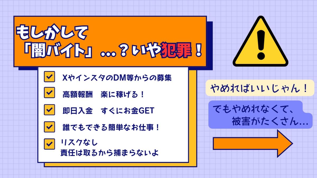 授業で大学生らが使用した資料の一例（提供／久野弘幸教授）