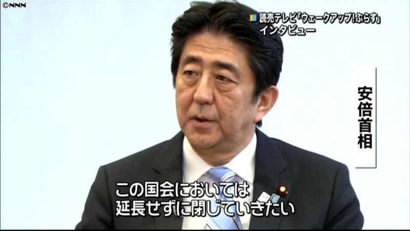 参院選７月２１日に…首相、Ｗ選挙は否定的