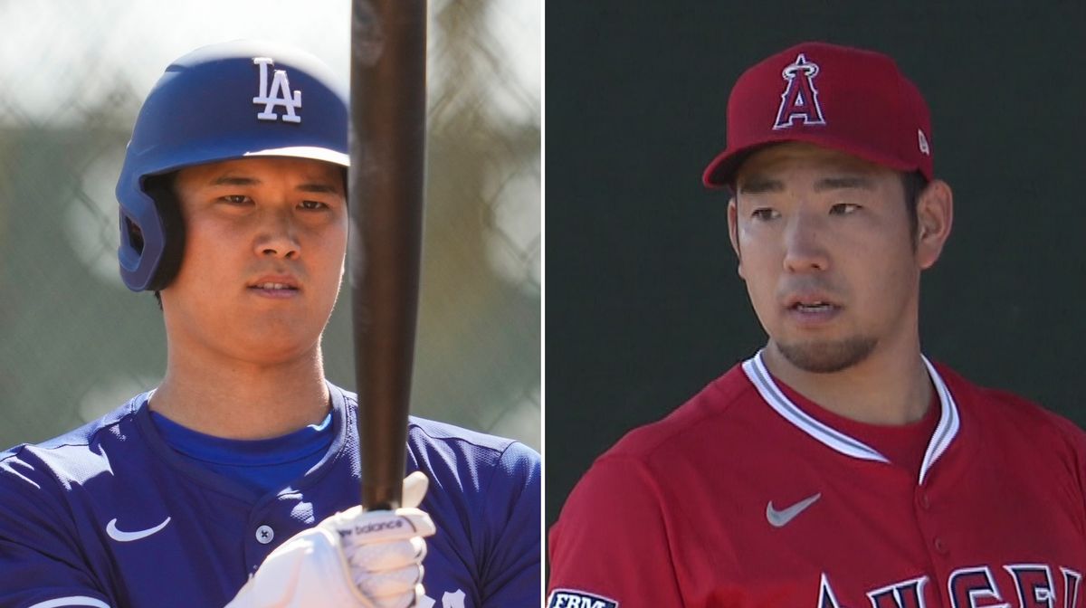 大谷翔平　今季初実戦は菊池雄星と対戦　花巻東高出身の“先輩後輩”対決が実現　盟友トラウトとの再会も