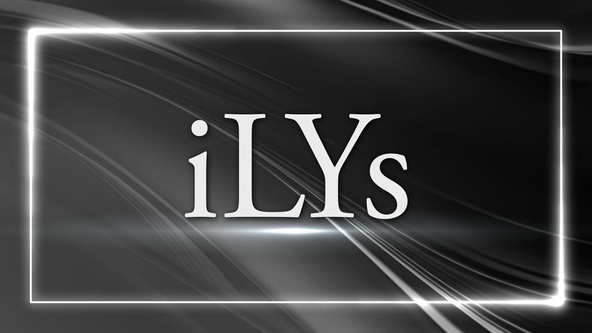 Xに投稿された『iLYs』のロゴ