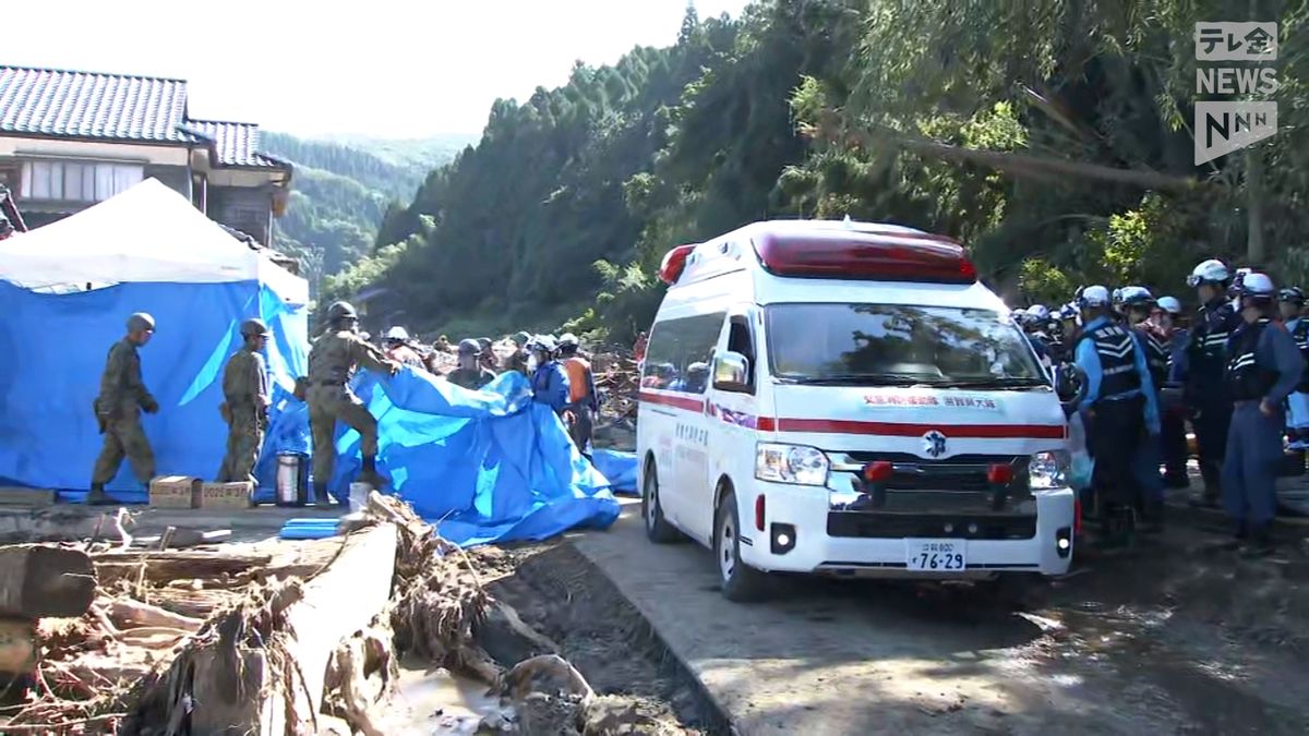 【速報】輪島市久手川の豪雨災害現場で１人救出もその場で死亡確認　