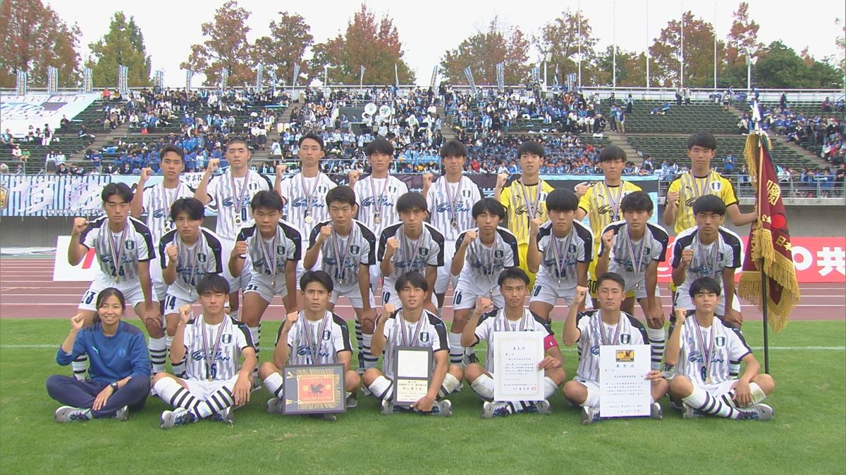 【高校サッカー全力新聞】岡山学芸館　王者凱旋～憧れに再び挑む～