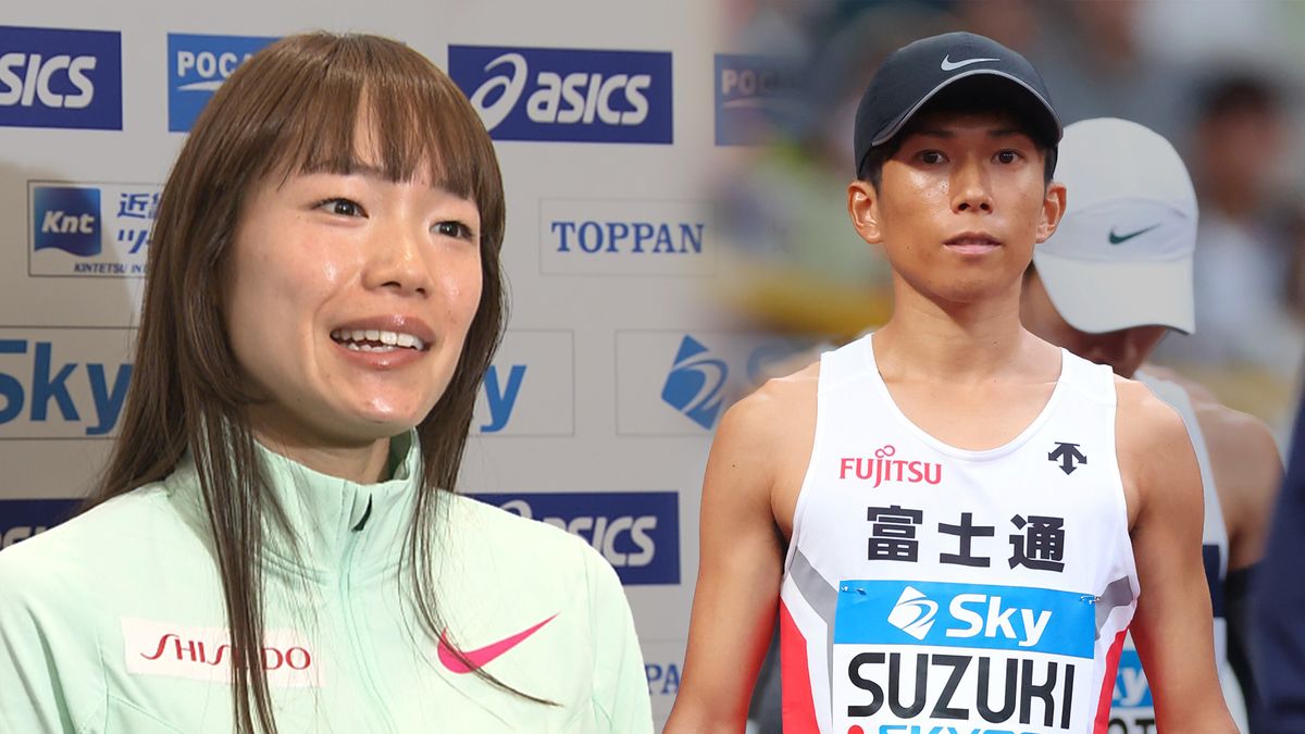 「すごく安心した」パリ五輪内定の女子マラソン代表・一山麻緒　途中棄権の夫・鈴木健吾と夫婦で五輪へ「一緒に頑張りたい」