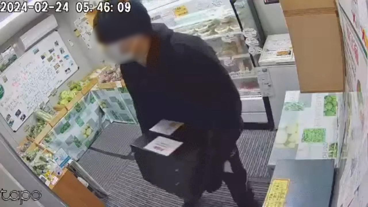 無人販売所の料金箱窃盗犯をカメラが…富山 店主「悔しいし、やりきれない」（2024年2月23日掲載）｜日テレNEWS NNN