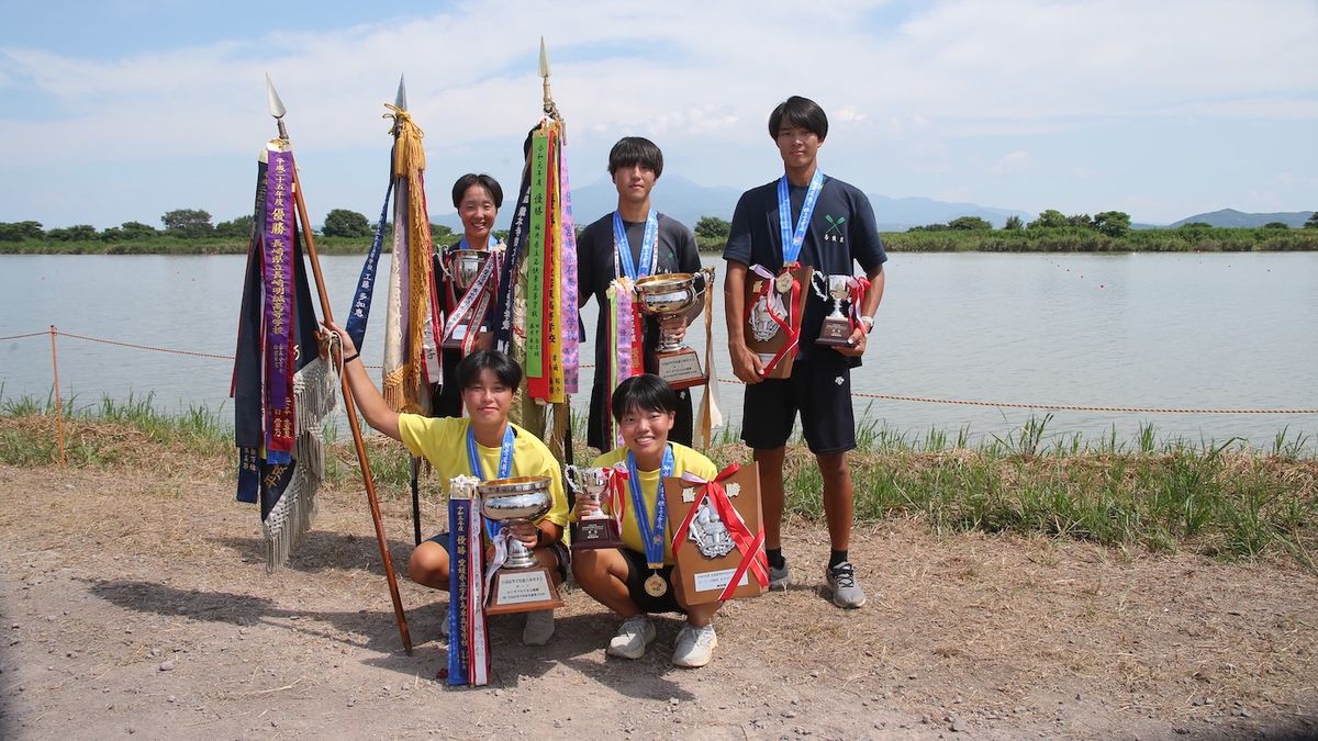 ローイング競技で県勢大活躍　男女合わせて3種目で優勝　若狭東と美方　県高校総体･インターハイ