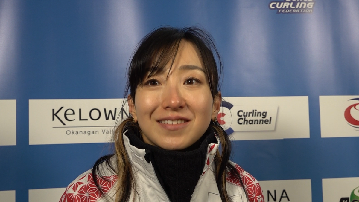 藤澤五月「集中してアイスを読めるようにやろう」試合前の目標達成でカーリング女子日本代表が初戦勝利