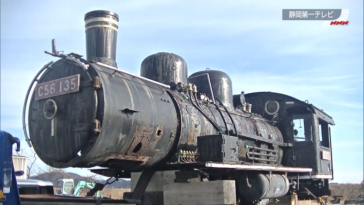 Ｃ５６形蒸気機関車を大井川鉄道に譲渡　営業運行目指し修復へ