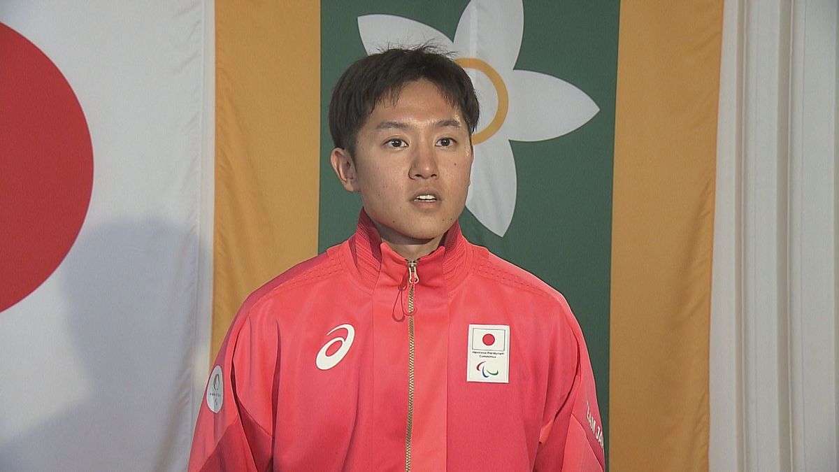 パリパラで日本選手団旗手＆走り幅跳びで入賞 石山大輝選手が愛媛県「スポーツ賞」受賞