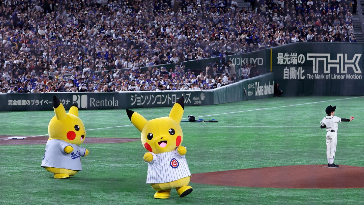 「東京シリーズの選手紹介はすばらしい」MLB開幕戦のポケモンの演出にMLB公式も反応　選手がポケモンに例えられる？