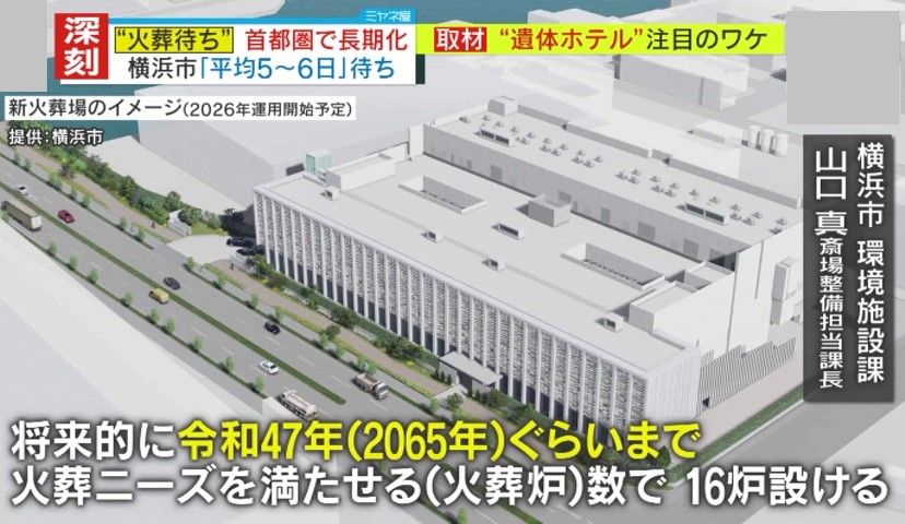 新たな火葬場の建設・運用を目指しているが…