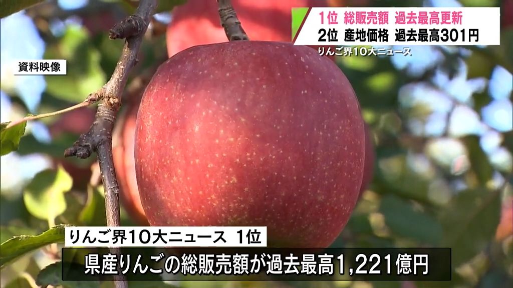 今年の“りんご界”10大ニュースは！？　青森県りんご協会まとめ