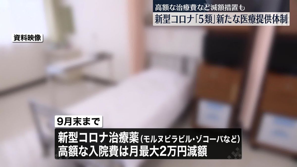 5類移行へ“5月以降の医療提供体制”発表　高額な治療費などに減額措置も