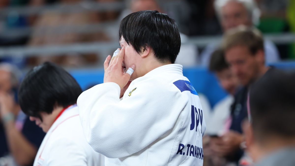 柔道女子78キロ級の3位決定戦で敗れた高山莉加選手(写真:長田洋平/アフロスポーツ)