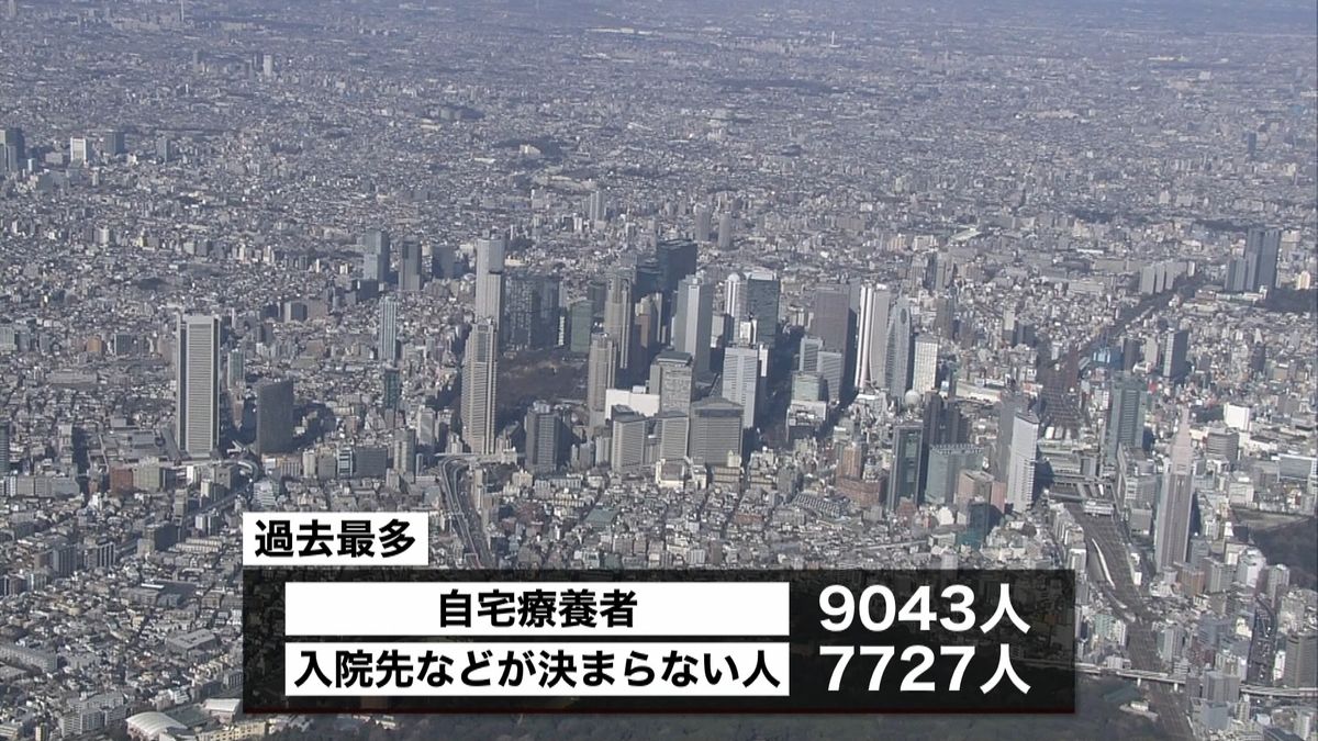 東京　入院先など決まらない人…７７２７人